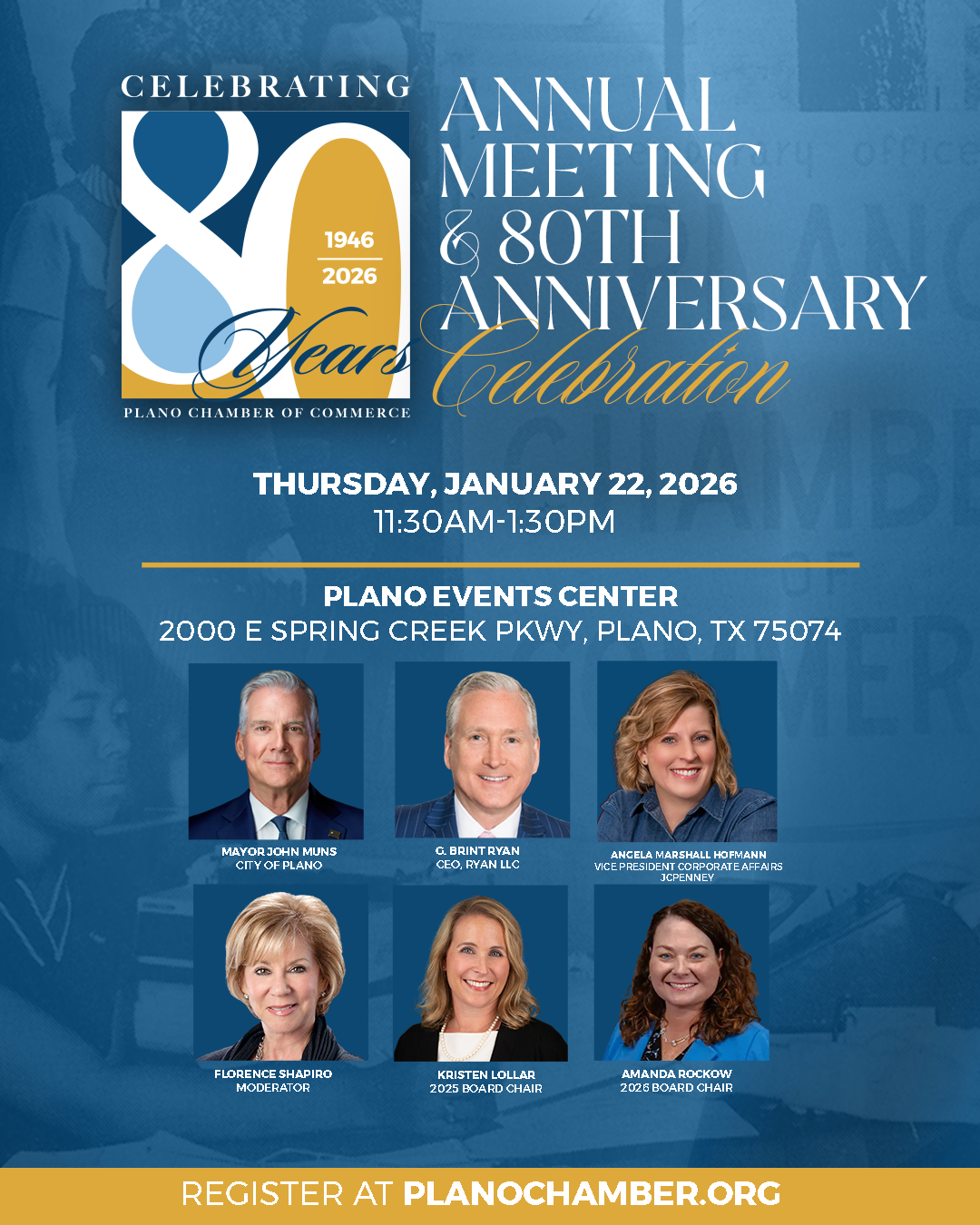 Plano Chamber Announces 2026 Annual Meeting & 80th Anniversary ...
